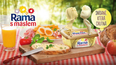 relaunch campaign - rama with butter